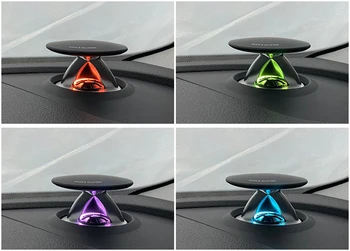 подходящ за audi Q5, A4 A5 A6 A7L A8 и Q5 Q7 Q8 2009 2020 Led авто лампа вътрешен Подвижен пищялка Околния светлина 32 цветове Въртяща се пищялка