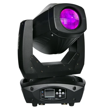 Безплатна доставка 2XLot LED Moving Head 200W 3 IN 1 Beam Spot Stage Light with Zoom for DJ and Диско Осветление