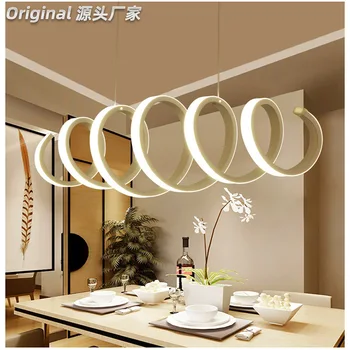 модерните железни полилеи вентилатори полилеи para quarto cocina accesorio дизайн лампи украса на хола lampes suspendues