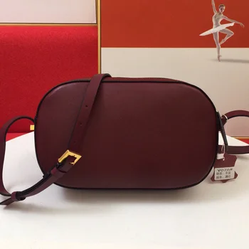 Дизайн на ретро геометрични релефни букви естествена кожа мултифункционална чанта на рамото дамски нова мода универсална чанта-месинджър