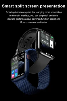 44 мм Умни Часовници с Bluetooth Предизвикателство Smartwatch 2021 За Мъже, Жени, Фитнес Гривна За Apple Android PK Серия 6 7 IWO 13 Pro W46 W56