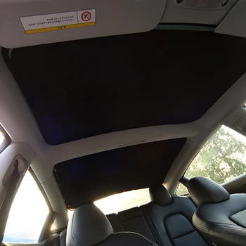 Автомобил Предно Задния Люк На Предното Стъкло Затеняющая Мрежа За Tesla Model 3 Y 2017-2020 2021 Слънчеви Нюанси Стъклен Покрив Козирка Аксесоари