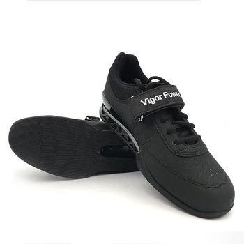 TaoBo Високо Вдигане на Тежести Обувки за Мъже и Жени Suqte Lifting Power Exercise Training Leather Non Slip Size 35-45