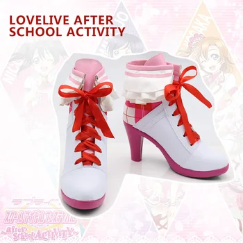 Нов LoveLive after school ACTIVITY Cosplay Ботуши LOVE LIVE Dream Gate Аниме Обувки По Поръчка