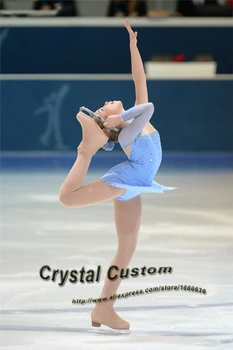 Ice Figure Skating Dress For Kids Fashion Brand New Figure Skating Dress For Competition DR3537