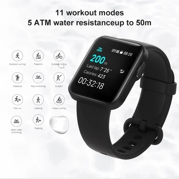 Mi Watch Lite Xiaomi Smart Watchs на Мъже, Жени 1.4 Инча Bluetooth GPS 5.0 Спорт Фитнес Тракер Сърдечния Ритъм на Монитора на Сън Smartwatch