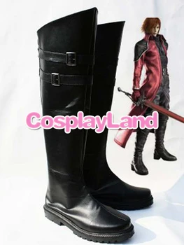Final Fantasy VII Genesis Rhapasodos Cosplay Ботуши Обувки Играта Партия Cosplay Ботуши По Поръчка за Възрастни Мъжки Обувки
