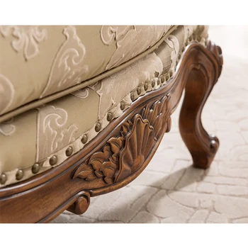 Висококачествен разтегателен комплект стол за почивка с пуфиком за мебели за всекидневната и спалнята Silla de ocio против otomana GH130