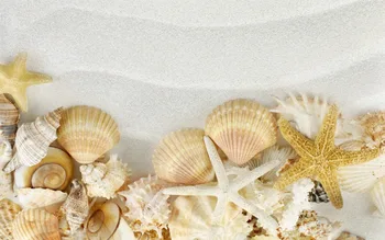 подгоняйте Завеси, 3D мивката плажа Използвани за пердета спални живеят на стаите в съвременни
