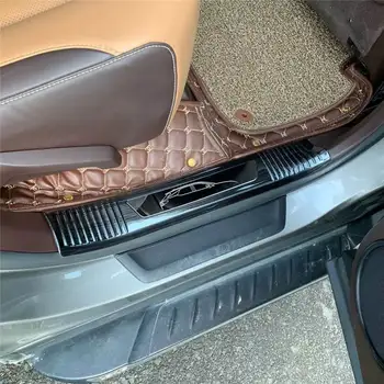 WELKINRY само за Lexus RX AL20 петорна стая модел 2016-2022 интериора на автомобила на прага на прага на педала чехъл защитна плоча покритие