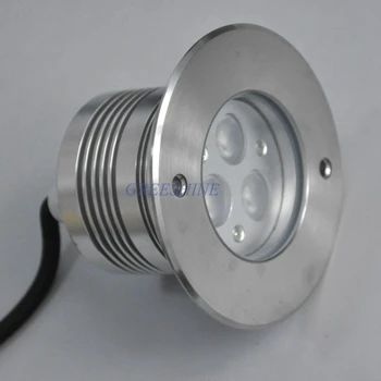 AC85-265V 9 W-вградени Открит Бетон Led монтиран на стената Лампа Подземен Лампа IP67 Осветление Пейзаж на Тротоара 8 бр./лот